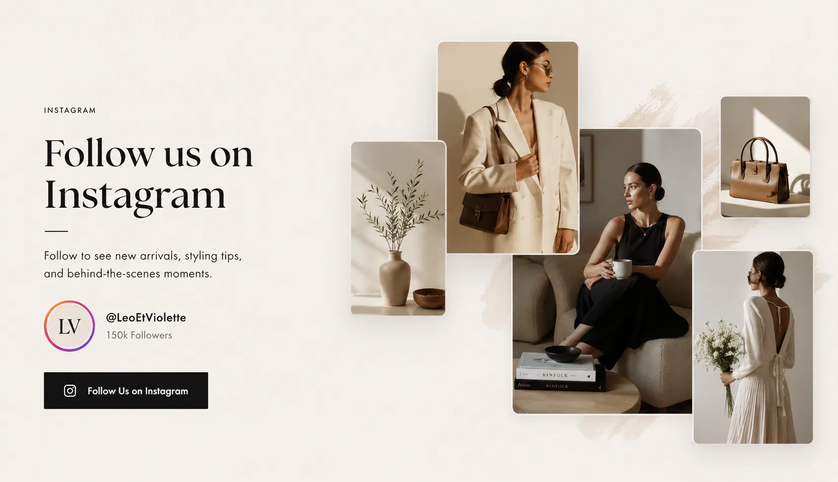 Prestige Shopify Theme Demo Instagram UGC gallery section